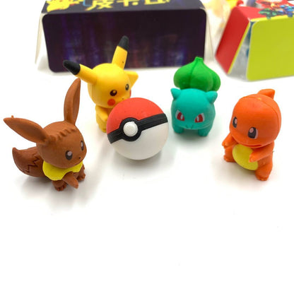 Gomme Pokémon Pikachu 3 en 1 - Set Amusant et Pratique