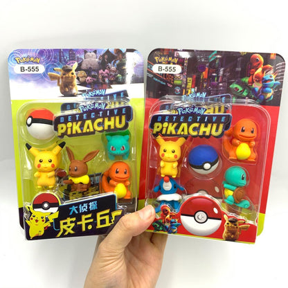 Gomme Pokémon Pikachu 3 en 1 - Set Amusant et Pratique