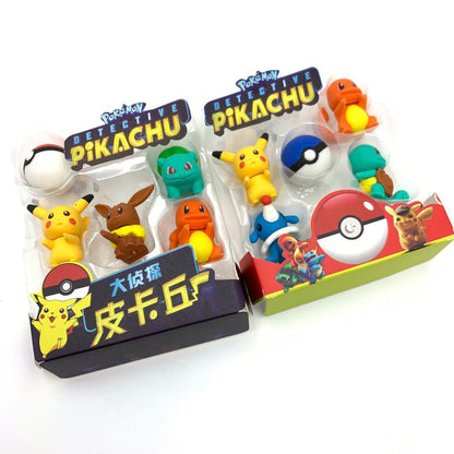 Gomme Pokémon Pikachu 3 en 1 - Set Amusant et Pratique