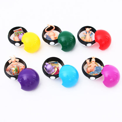 Set de 24 Poké Balls con figuras Pokémon