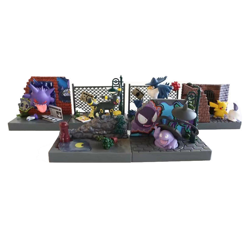 ¡Pokémon en la gran ciudad! figuras coleccionables