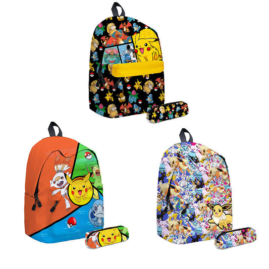 Sac à dos et trousse Pokémon pour enfants - Un ensemble coloré et amusant