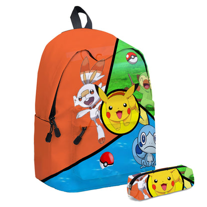 Sac à dos et trousse Pokémon pour enfants - Un ensemble coloré et amusant