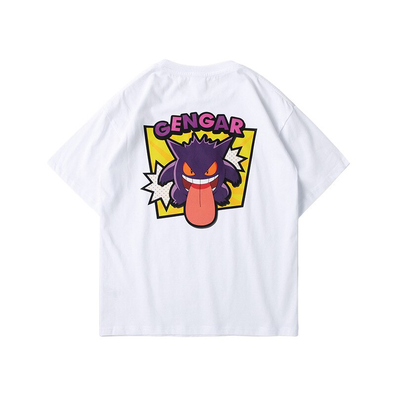 T-shirt d'été pour enfants Gengar - Style Pokémon amusant !