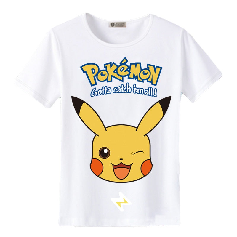 T-shirts d'été Pokémon et Pikachu - 13 designs uniques pour fans