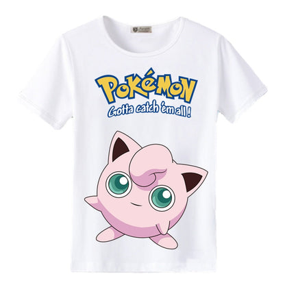 T-shirts d'été Pokémon et Pikachu - 13 designs uniques pour fans