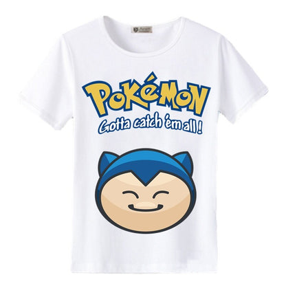 T-shirts d'été Pokémon et Pikachu - 13 designs uniques pour fans