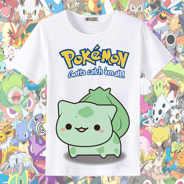 Pokemon und Pikachu Sommer T-Shirts in vielen tollen Motiven kaufen