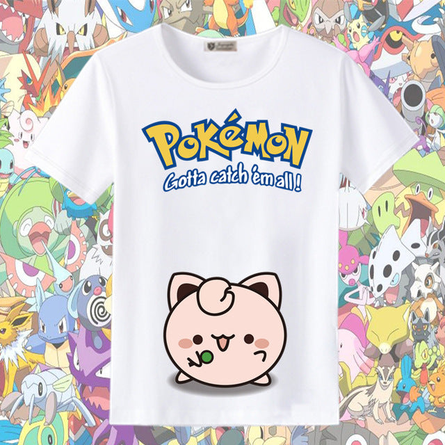 Pokemon und Pikachu Sommer T-Shirts in vielen tollen Motiven kaufen