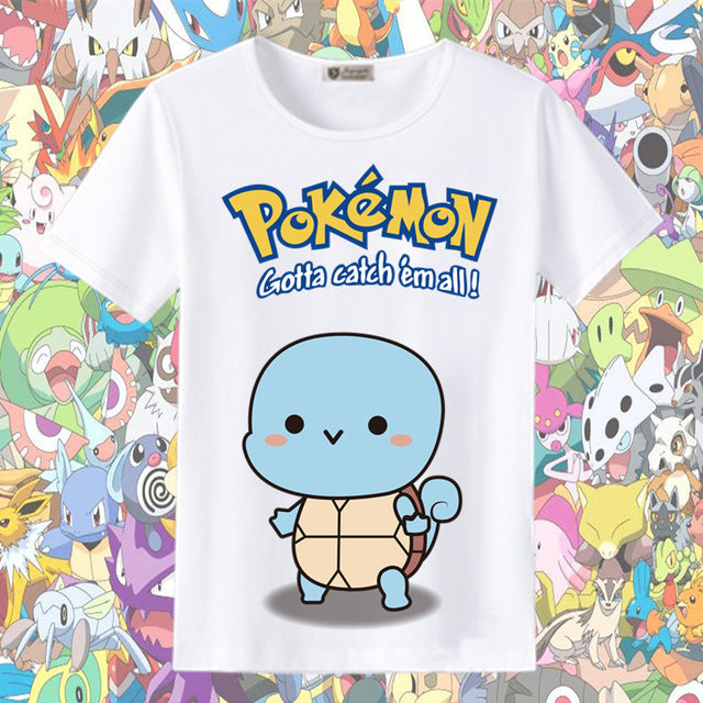 Pokemon und Pikachu Sommer T-Shirts in vielen tollen Motiven kaufen