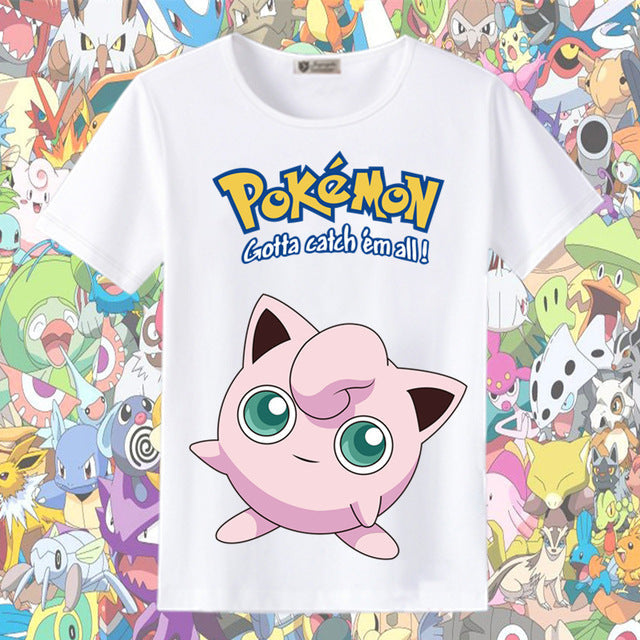 Pokemon und Pikachu Sommer T-Shirts in vielen tollen Motiven kaufen