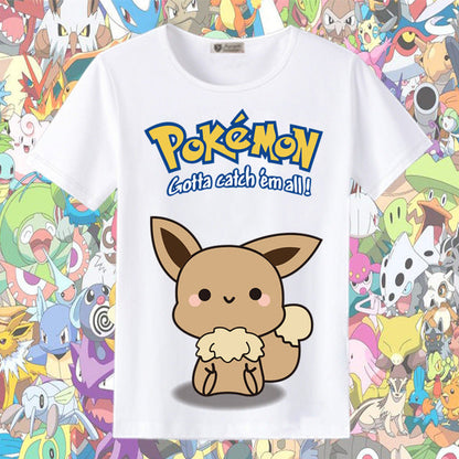 Pokemon und Pikachu Sommer T-Shirts in vielen tollen Motiven kaufen