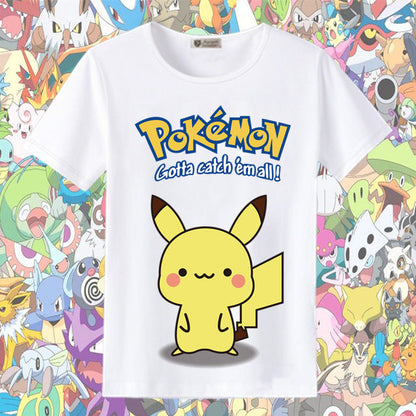 Pokemon und Pikachu Sommer T-Shirts in vielen tollen Motiven kaufen