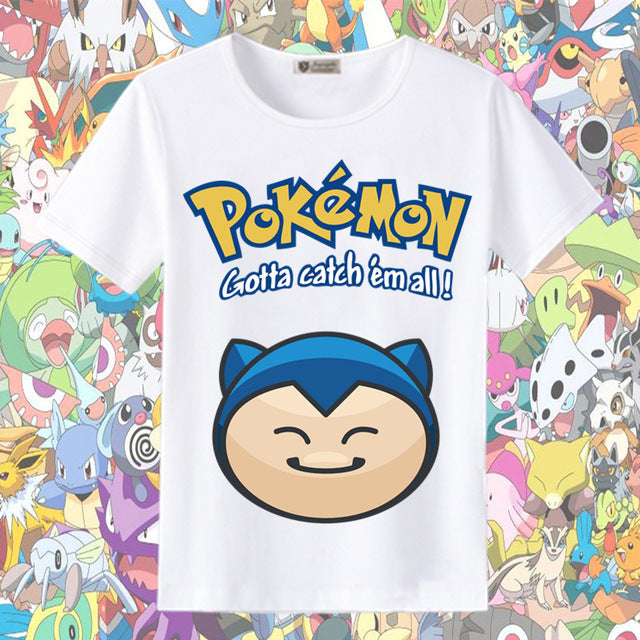 Pokemon und Pikachu Sommer T-Shirts in vielen tollen Motiven kaufen