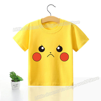 Kinder T-Shirts mit niedlichen Pokemon oder Pikachu Motiven kaufen