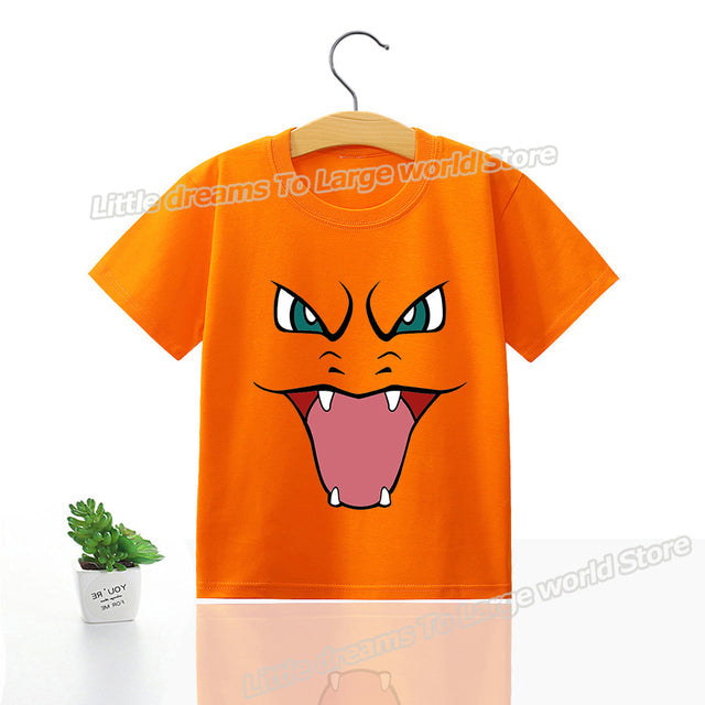 Kinder T-Shirts mit niedlichen Pokemon oder Pikachu Motiven kaufen