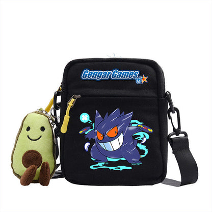 Canvas Pokemon Messenger Tasche, Slingbag Umhängetasche in vielen Motiven kaufen