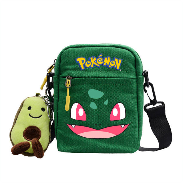 Canvas Pokemon Messenger Tasche, Slingbag Umhängetasche in vielen Motiven kaufen