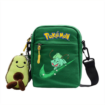 Canvas Pokemon Messenger Tasche, Slingbag Umhängetasche in vielen Motiven kaufen