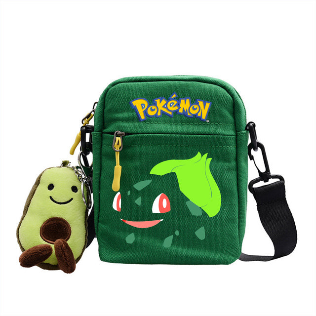 Canvas Pokemon Messenger Tasche, Slingbag Umhängetasche in vielen Motiven kaufen