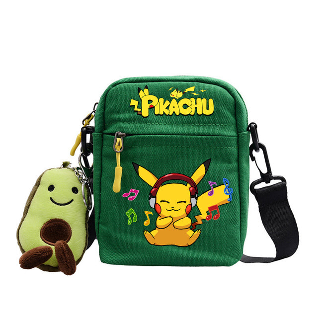 Canvas Pokemon Messenger Tasche, Slingbag Umhängetasche in vielen Motiven kaufen