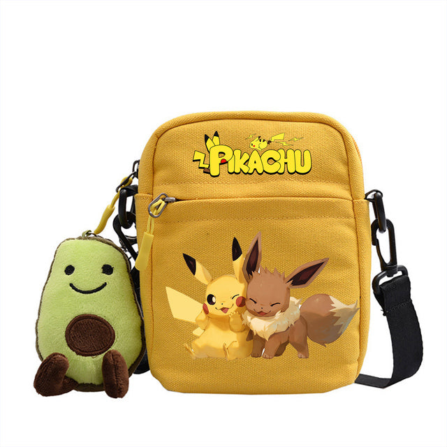 Canvas Pokemon Messenger Tasche, Slingbag Umhängetasche in vielen Motiven kaufen