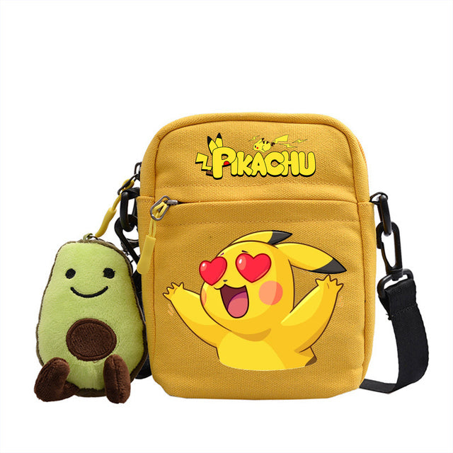 Canvas Pokemon Messenger Tasche, Slingbag Umhängetasche in vielen Motiven kaufen