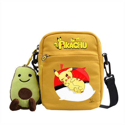 Canvas Pokemon Messenger Tasche, Slingbag Umhängetasche in vielen Motiven kaufen