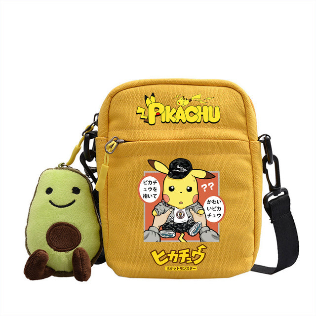 Canvas Pokemon Messenger Tasche, Slingbag Umhängetasche in vielen Motiven kaufen