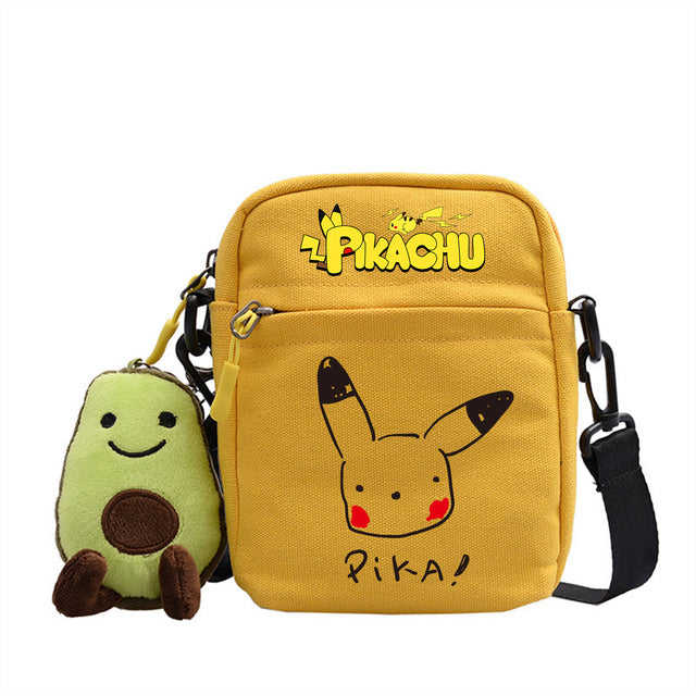 Canvas Pokemon Messenger Tasche, Slingbag Umhängetasche in vielen Motiven kaufen