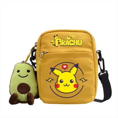 Canvas Pokemon Messenger Tasche, Slingbag Umhängetasche in vielen Motiven kaufen