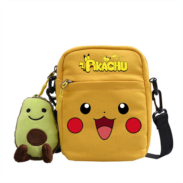 Canvas Pokemon Messenger Tasche, Slingbag Umhängetasche in vielen Motiven kaufen