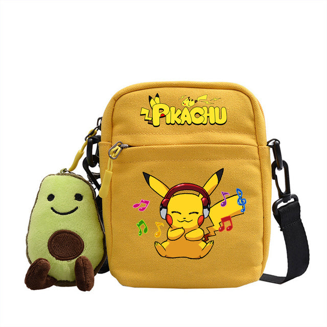 Canvas Pokemon Messenger Tasche, Slingbag Umhängetasche in vielen Motiven kaufen