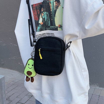 Sac Bandolera Pokémon en Nylon Durable avec Porte-Clés Avocat