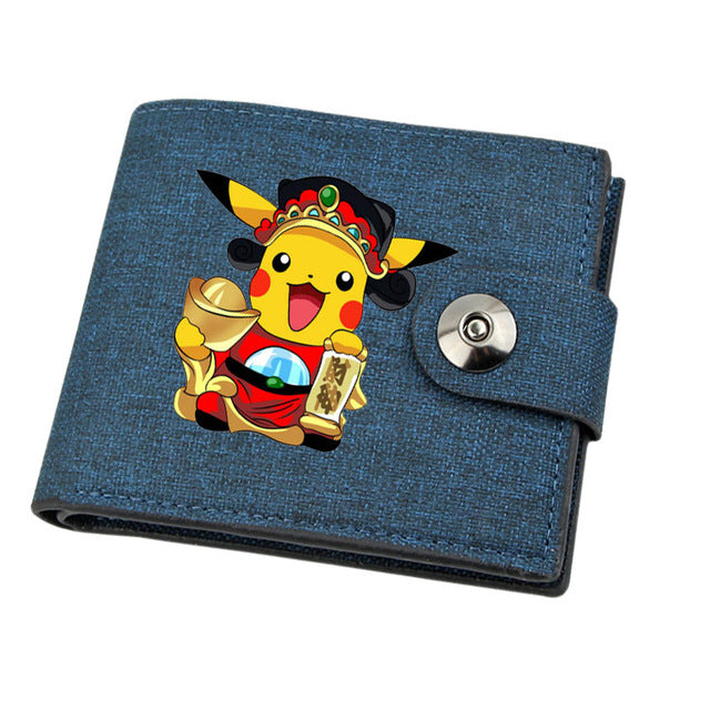 Pikachu, Relaxo etc. - Pokemon Portmonee Geldbörse in vielen Motiven kaufen