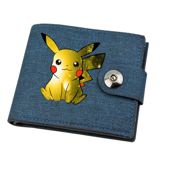 Pikachu, Relaxo etc. - Pokemon Portmonee Geldbörse in vielen Motiven kaufen