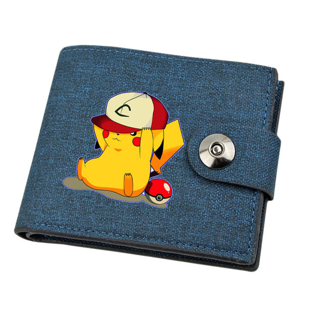 Pikachu, Relaxo etc. - Pokemon Portmonee Geldbörse in vielen Motiven kaufen