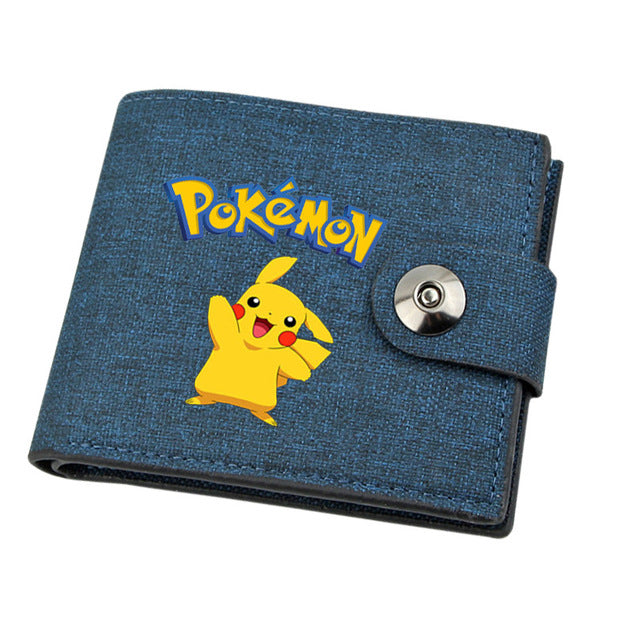 Pikachu, Relaxo etc. - Pokemon Portmonee Geldbörse in vielen Motiven kaufen