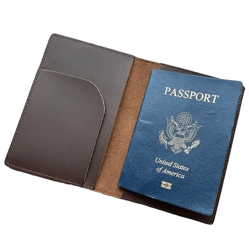 Protège passeport Brésilien (En cuir véritable) - Passeport Cases