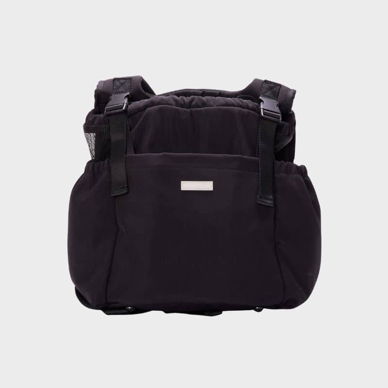 Sac de transport pour chien en noir de Pups and Bubs