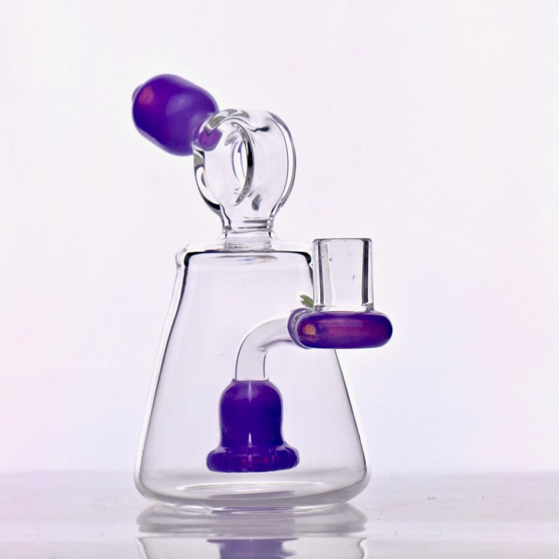 RIG EN VERRE DE COULEUR - Accessoires Fumeur 420 | Professionnels de Bangs, Pipe a Eau et CBD