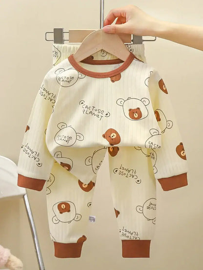 Pyjama bebe-ourson-marron