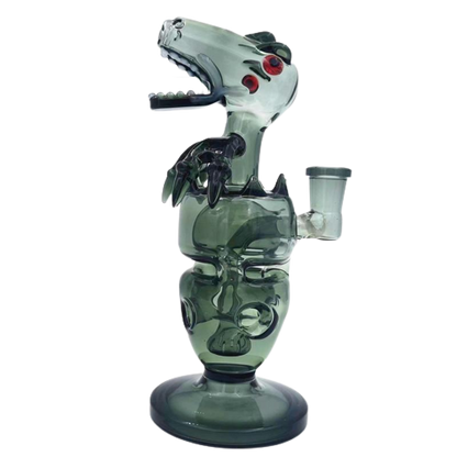 RIG EN VERRE DINOSAURE - 20 CM, ŒUVRE D'ART PRÉHISTORIQUE