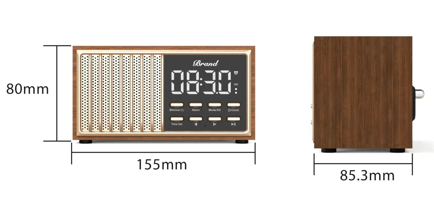 Drima in legno Bluetooth