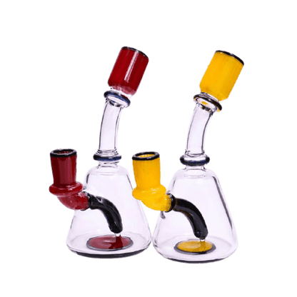 Recycler en Verre Élégant avec Douille Quartz - 15,5 cm