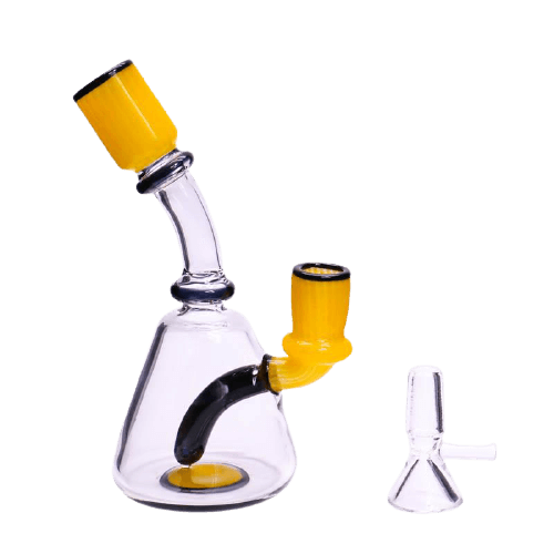 rig en verre jaune 