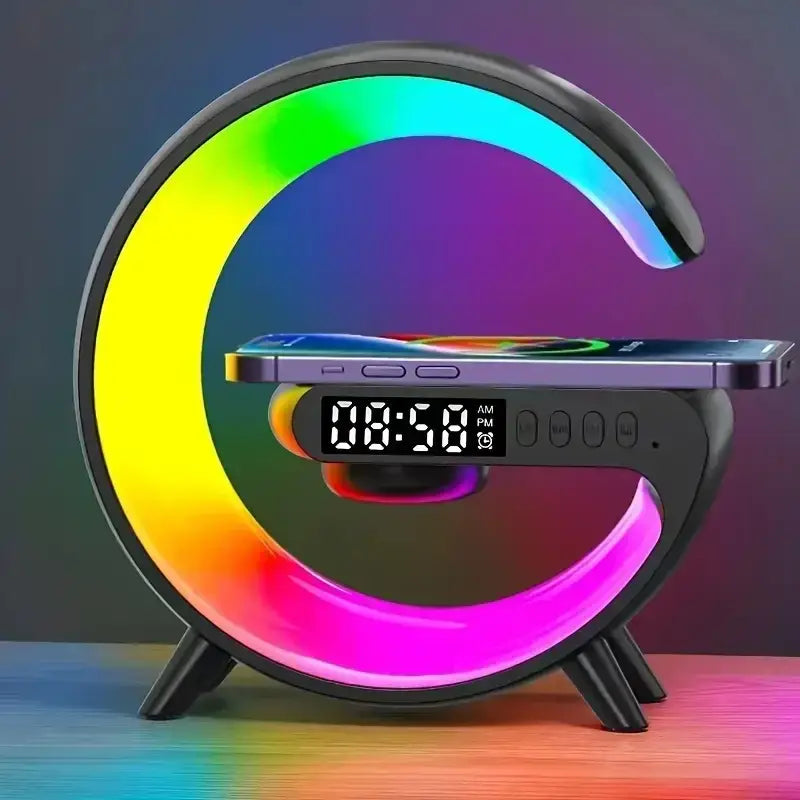 Réveil RGB avec Chargeur Sans Fil - Réveil