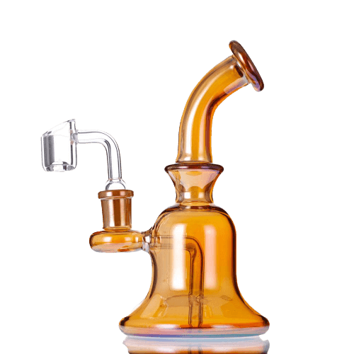 Rig en Verre The Bell - Design Unique et Compact pour Concentrés