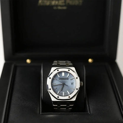 Royal Oak Blau 37mm - Passeport Cases