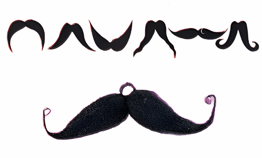 Moustache 6 Façons - L'accessoire idéal pour vos déguisements !